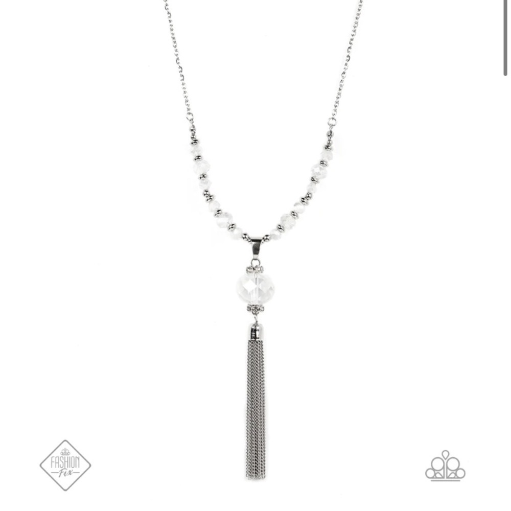 One Sway or Another White Necklace. NWT - Picture 2 of 3